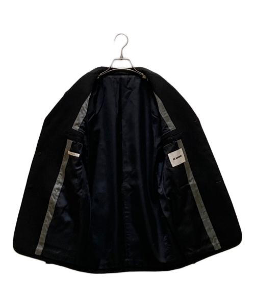 JIL SANDER（ジルサンダー）JIL SANDER (ジルサンダー) 3Bウールテーラードジャケット ブラック サイズ:44の古着・服飾アイテム