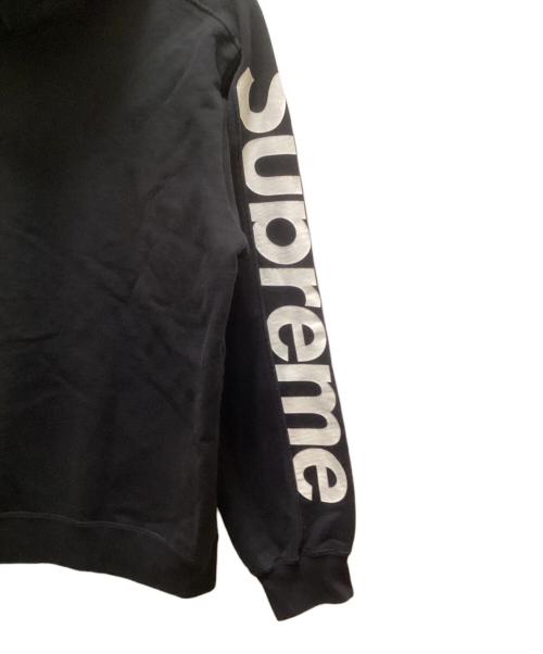 SUPREME（シュプリーム）Supreme (シュプリーム) サイドラインロゴ プルオーバーパーカー ブラック サイズ:XLの古着・服飾アイテム