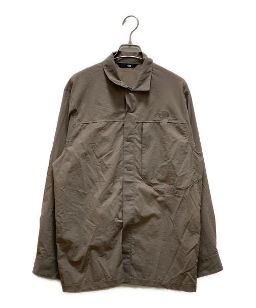 THE NORTH FACE（ザ ノース フェイス）THE NORTH FACE (ザ ノース フェイス) ハイカーズシャツ ベージュ サイズ:ｓの古着・服飾アイテム