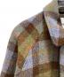 中古・古着 BEAMS BOY (ビームスボーイ) Harris Tweed (ハリスツイード) コラボ ハリスツイードバルマカンコート オリーブ サイズ:１：13000円