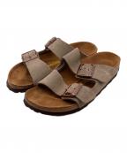 BIRKENSTOCKビルケンシュトック）の古着「アリゾナスウェード サンダル」｜ベージュ