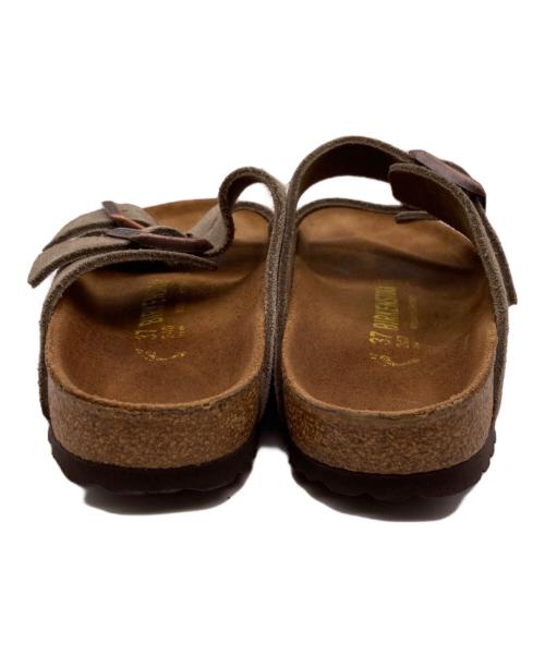 BIRKENSTOCK（ビルケンシュトック）BIRKENSTOCK (ビルケンシュトック) アリゾナスウェード サンダル ベージュ サイズ:37の古着・服飾アイテム