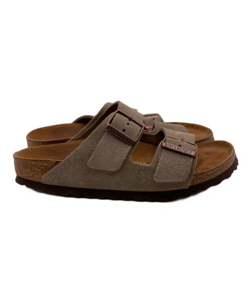 BIRKENSTOCK（ビルケンシュトック）BIRKENSTOCK (ビルケンシュトック) アリゾナスウェード サンダル ベージュ サイズ:37の古着・服飾アイテム
