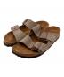 BIRKENSTOCK（ビルケンシュトック）の古着「アリゾナスウェード サンダル」｜ベージュ