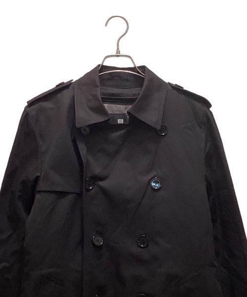 BLACK LABEL CRESTBRIDGE（ブラックレーベル クレストブリッジ）BLACK LABEL CRESTBRIDGE (ブラックレーベル クレストブリッジ) チェックライナートレンチコート ブラック サイズ:Ｍの古着・服飾アイテム