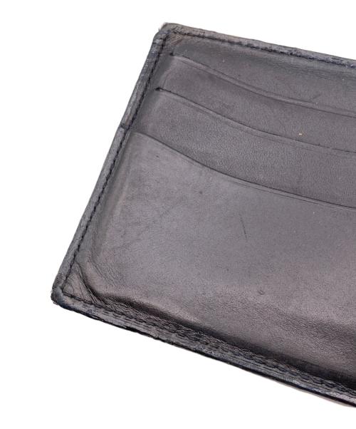 Berluti（ベルルッティ）Berluti (ベルルッティ) カリグラフィマネークリップ付きウオレット ブルーの古着・服飾アイテム