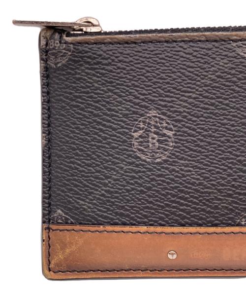 Berluti（ベルルッティ）Berluti (ベルルッティ) コア マキシ カード&コインケース ブラック×ブラウンの古着・服飾アイテム