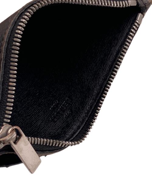 Berluti（ベルルッティ）Berluti (ベルルッティ) コア マキシ カード&コインケース ブラック×ブラウンの古着・服飾アイテム