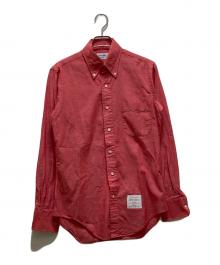 Thom Browne×SUPREME（トムブラウン×シュプリーム）の古着「コラボボタンダウンシャツ」｜レッド