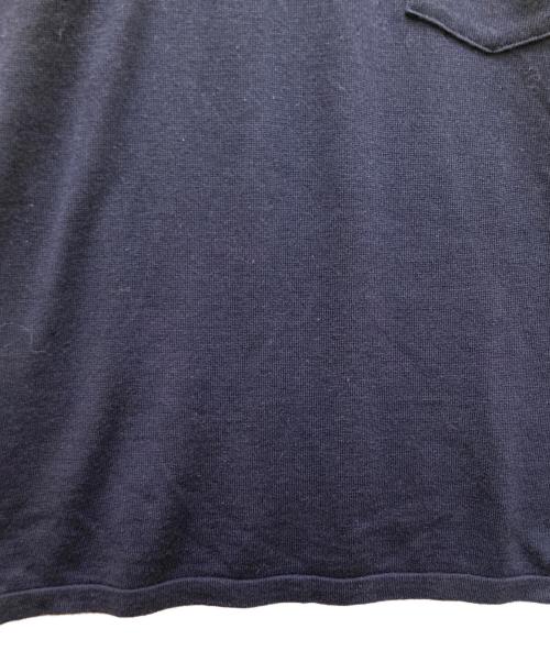 JOHN SMEDLEY（ジョンスメドレー）JOHN SMEDLEY (ジョンスメドレー) Ron Herman (ロンハーマン) 別注ポケット付ハイゲージニット ネイビー サイズ:Sの古着・服飾アイテム