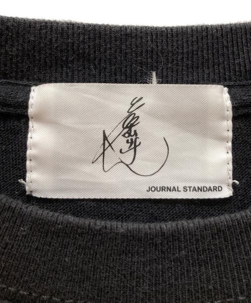JOURNAL STANDARD（ジャーナルスタンダード）JOURNAL STANDARD (ジャーナルスタンダード) プリントTシャツ ブラック サイズ:Lの古着・服飾アイテム