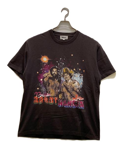 WAYP（ウェイプ）WAYP (ウェイプ) プリントTシャツ グレー サイズ:XLの古着・服飾アイテム