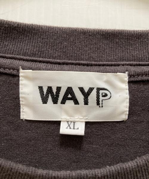 WAYP（ウェイプ）WAYP (ウェイプ) プリントTシャツ グレー サイズ:XLの古着・服飾アイテム