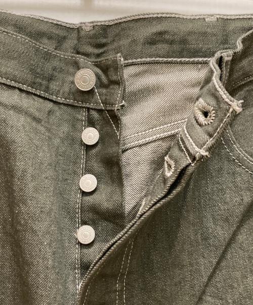 LEVI'S（リーバイス）LEVI'S (リーバイス) 501 ORIGINAL SHRINK-TO-FITデニムパンツ グリーン サイズ:W38×L30の古着・服飾アイテム