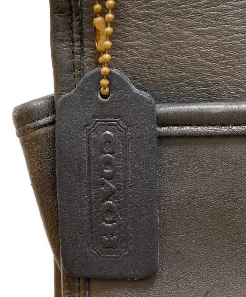 COACH（コーチ）COACH (コーチ) ウィリス ヴィンテージレザーショルダーバッグ ブラックの古着・服飾アイテム
