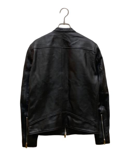 UNITED TOKYO（ユナイテッドトーキョー）UNITED TOKYO (ユナイテッドトーキョー) ラムレザーシングルライダースジャケット ブラック サイズ:１の古着・服飾アイテム