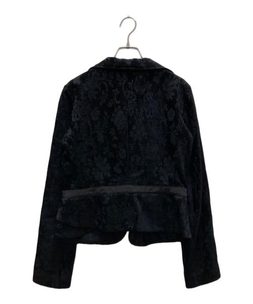 EMPORIO ARMANI（エンポリオ アルマーニ）EMPORIO ARMANI (エンポリオ アルマーニ) ジャガード3Bジャケット ブラック サイズ:４０の古着・服飾アイテム