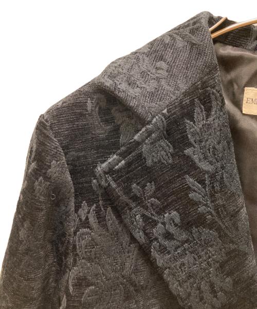 EMPORIO ARMANI（エンポリオ アルマーニ）EMPORIO ARMANI (エンポリオ アルマーニ) ジャガード3Bジャケット ブラック サイズ:４０の古着・服飾アイテム