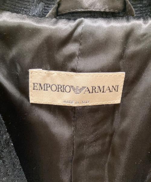 EMPORIO ARMANI（エンポリオ アルマーニ）EMPORIO ARMANI (エンポリオ アルマーニ) ジャガード3Bジャケット ブラック サイズ:４０の古着・服飾アイテム