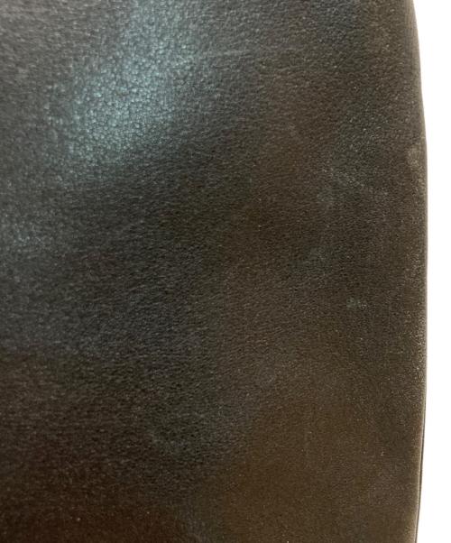 improduct ISSEY MIYAKE（イッセイミヤケ）improduct ISSEY MIYAKE (イッセイミヤケ) レザーショルダーバッグ ブラックの古着・服飾アイテム
