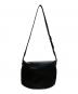 improduct ISSEY MIYAKE (イッセイミヤケ) レザーショルダーバッグ ブラック：20000円