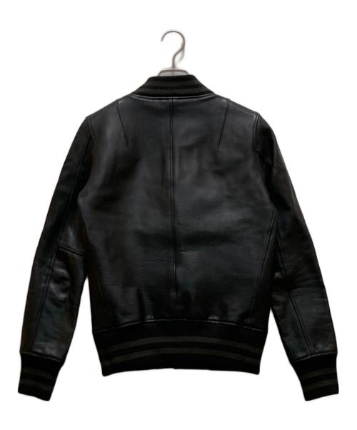 acanthus（アカンサス）acanthus (アカンサス) カウレザースタジャン ブラック サイズ:Ｓの古着・服飾アイテム