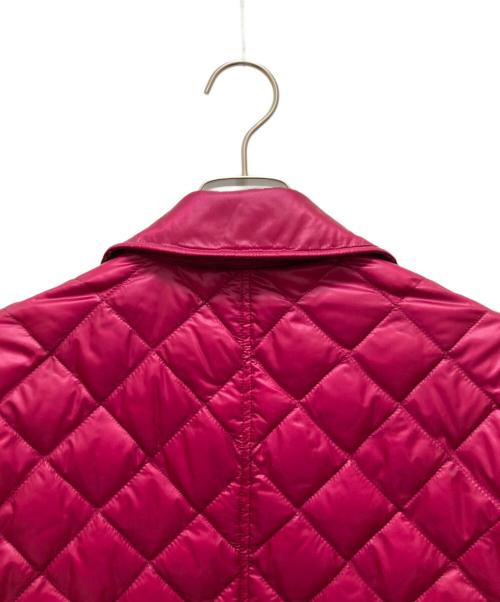 BURBERRY BLACK LABEL（バーバリーブラックレーベル）BURBERRY BLACK LABEL (バーバリーブラックレーベル) キルティングダウンシャツジャケット パープル サイズ:Ｍの古着・服飾アイテム