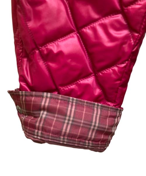 BURBERRY BLACK LABEL（バーバリーブラックレーベル）BURBERRY BLACK LABEL (バーバリーブラックレーベル) キルティングダウンシャツジャケット パープル サイズ:Ｍの古着・服飾アイテム