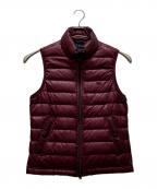 BURBERRY BLACK LABELバーバリーブラックレーベル）の古着「ダウンベスト」｜パープル