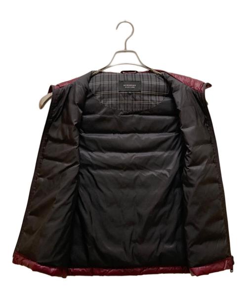 BURBERRY BLACK LABEL（バーバリーブラックレーベル）BURBERRY BLACK LABEL (バーバリーブラックレーベル) ダウンベスト パープル サイズ:Mの古着・服飾アイテム
