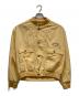 GIVENCHY GENTLEMAN（ジバンシィ ジェントルマン）の古着「ヴィンテージリネンブレンドブルゾン」｜イエロー
