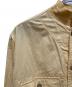 中古・古着 GIVENCHY GENTLEMAN (ジバンシィ ジェントルマン) ヴィンテージリネンブレンドブルゾン イエロー サイズ:46：15000円