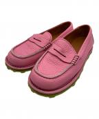 MARNIマルニ）の古着「コインローファー」｜ピンク