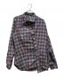 Vivienne Westwood man（ヴィヴィアン ウェストウッド マン）の古着「変形チェックシャツ」｜ブルー×レッド