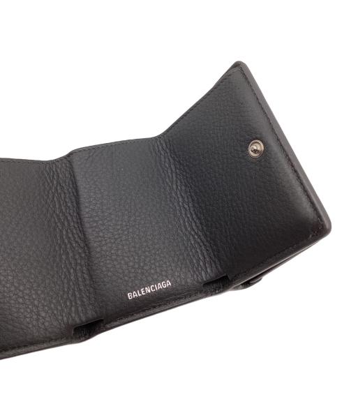 BALENCIAGA（バレンシアガ）BALENCIAGA (バレンシアガ) ペーパーミニウォレット グレーの古着・服飾アイテム