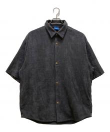 Ocean Pacific×N.HOOLYWOOD（オーシャンパシフィック×エヌ ハリウッド）の古着「コラボ半袖コーデュロイシャツ」｜グレー
