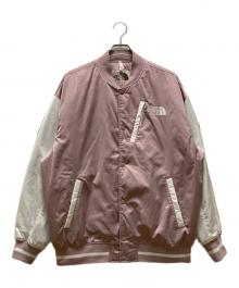 THE NORTH FACE WHITE LABEL（ザノースフェイスホワイトレーベル）の古着「プレーヤー バーシティ ジャケット」｜ピンク