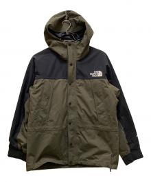 THE NORTH FACE（ザ ノース フェイス）の古着「マウンテンライトジャケット」｜ブラック×グリーン