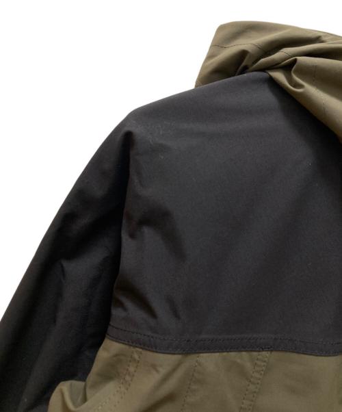 THE NORTH FACE（ザ ノース フェイス）THE NORTH FACE (ザ ノース フェイス) マウンテンライトジャケット ブラック×グリーン サイズ:Lの古着・服飾アイテム