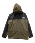 THE NORTH FACE (ザ ノース フェイス) マウンテンライトジャケット ブラック×グリーン サイズ:L：20000円