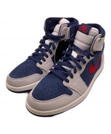 NIKE（ナイキ）の古着「エアジョーダン1 ハイ ズーム CMFT 2 "ミッドナイトネイビー/バーシティレッド/ニュートラルグレー/サミットホワイト"」｜ブルー×グレー