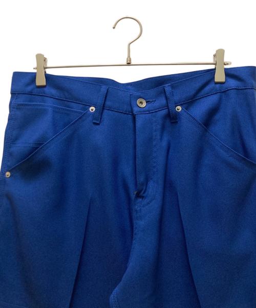 DAIRIKU（ダイリク）DAIRIKU (ダイリク) ペインタープレスパンツ ブルー サイズ:Lの古着・服飾アイテム