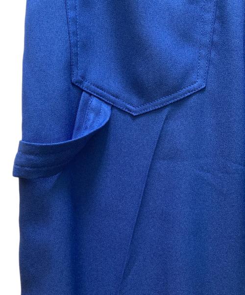 DAIRIKU（ダイリク）DAIRIKU (ダイリク) ペインタープレスパンツ ブルー サイズ:Lの古着・服飾アイテム