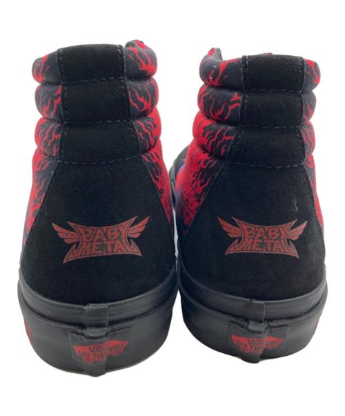 VANS（ヴァンズ）VANS (ヴァンズ) BABYMETAL (ベビーメタル) Sk8-Hi Black/Red ブラック サイズ:２９の古着・服飾アイテム