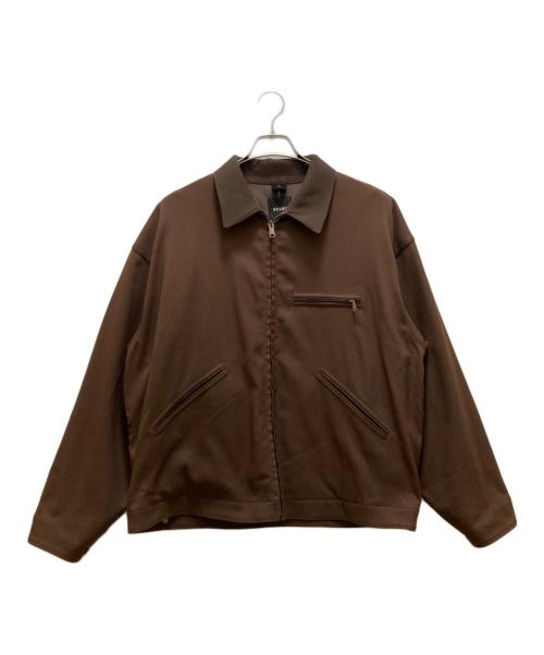 BEAMS（ビームス）BEAMS (ビームス) ワークイージーブルゾン ブラウン サイズ:Lの古着・服飾アイテム