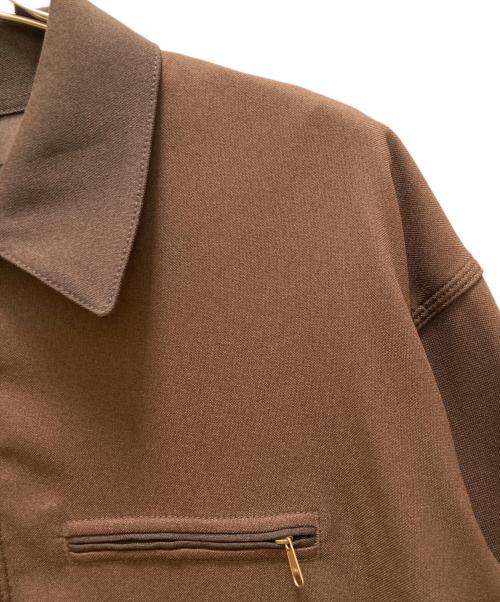 BEAMS（ビームス）BEAMS (ビームス) ワークイージーブルゾン ブラウン サイズ:Lの古着・服飾アイテム