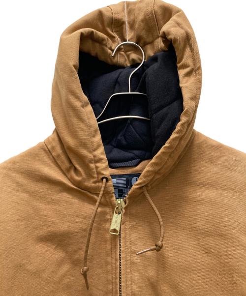 qq（カーハート）qq (カーハート) ダックアクティブジャケット ブラウン サイズ:ＸＬの古着・服飾アイテム