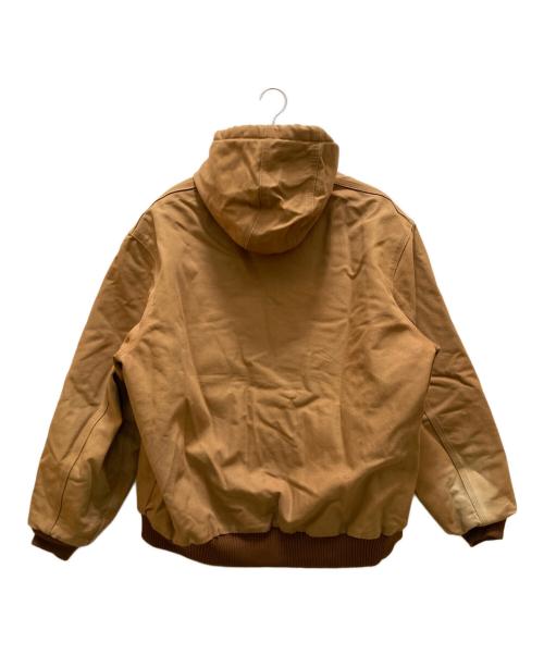 qq（カーハート）qq (カーハート) ダックアクティブジャケット ブラウン サイズ:ＸＬの古着・服飾アイテム