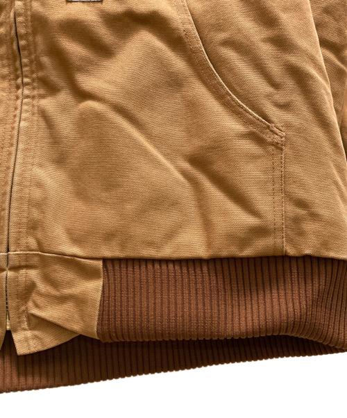 qq（カーハート）qq (カーハート) ダックアクティブジャケット ブラウン サイズ:ＸＬの古着・服飾アイテム