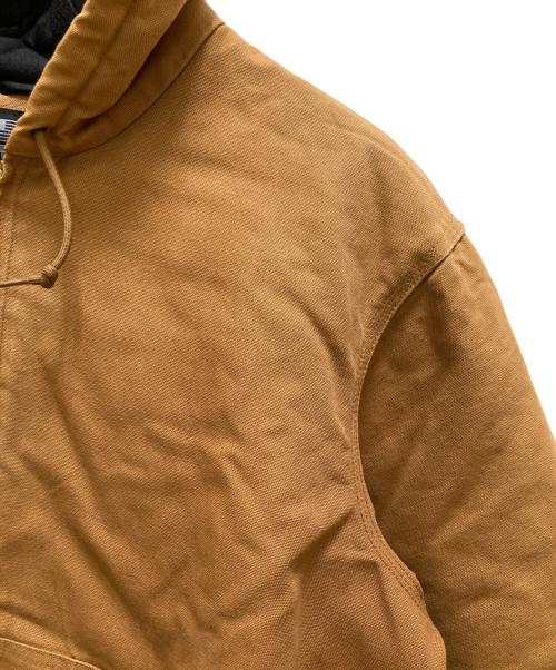 qq（カーハート）qq (カーハート) ダックアクティブジャケット ブラウン サイズ:ＸＬの古着・服飾アイテム